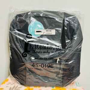 Initials Inc. Grey Backpack Insulated Cooler NEW WITH TAGS